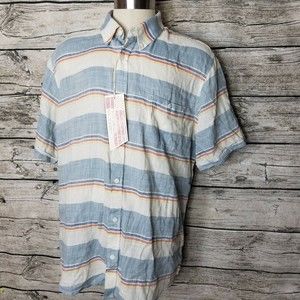 american threads Moonlight Button Down Shirt Size XXL